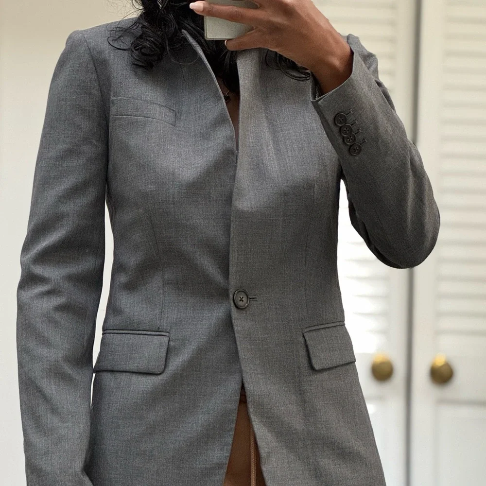 J.CREW SUPER 120s Wool Blazer SZ 2 NOT REGENT